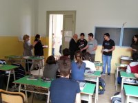 La consegna dell'attestato a Negrini Marco