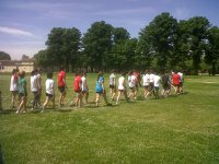 Un momento nel corso dello svolgimento dell'attività