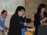 Inge con la Prof.ssa Nedda Pilati