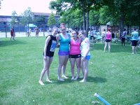 La squadra di beach volley allieve (3° posto)