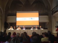 La conferenza di apertura del Festival