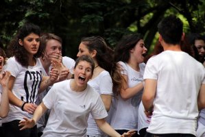 Un momento della rappresentazione