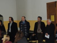 I maestri che sono intervenuti alla cerimonia