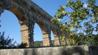 Veduta del Pont du Gard