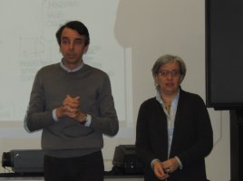 Il presidente del Propeller club C.Lupi e F.Composta 