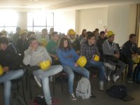 Un momento delle lezioni pratiche