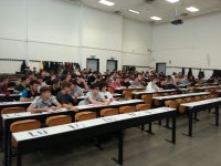 Gli allievi durante l'incontro
