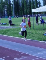 Scardovelli all'arrivo: 2ª nei 1000 junior femmminili