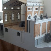 Il plastico dell'impianto