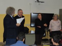 Alla cerimonia era presente il sindaco di Mantova, Nicola Sodano