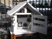 La stazione meteo con le apparecchiature