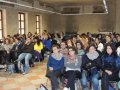 Le classi quinte che hanno partecipato all'incontro