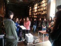 Al termine dell'incontro alle cantine