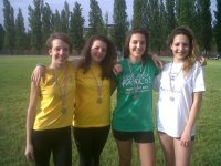 Mazza-Verini-Gola-Gerola: 2 posto nella staffetta allieve