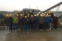 Foto di gruppo presso la Vezzola S.p.A