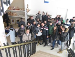 Alcuni alunni del corso di Logistica