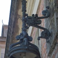 Particolare lampada illuminazione esterna