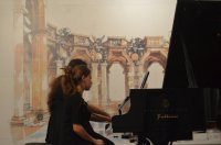 Un momento dell'esibizione