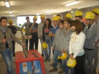 Un momento delle lezioni pratiche