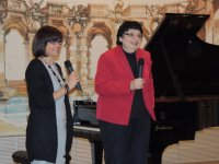 Inge con la Prof.ssa Paola Boccaletti
