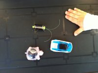 Giocattoli fotovoltaici per il piacere dei piccoli