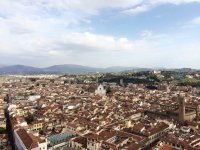 Vista dall'alto della città