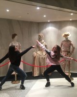 All'interno della Pinacoteca di Brera