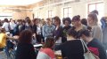 Un gruppo di studenti presenti all'incontro di orientamento
