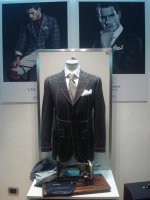 Un modello di giacca "in itinere"