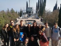 I ragazzi della 5 AT al Vittoriale degli Italiani