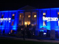 Una vista esterna della location della manifestazione