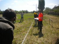 Una parte delle opere di tracciamento