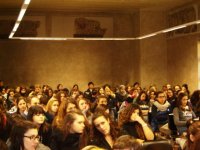 L'aula magna dell'Isabella d'Este" durante la manifestazione