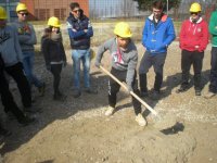 Un momento delle lezioni pratiche