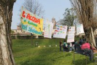 Una immagine dello stand allestito per l'occasione