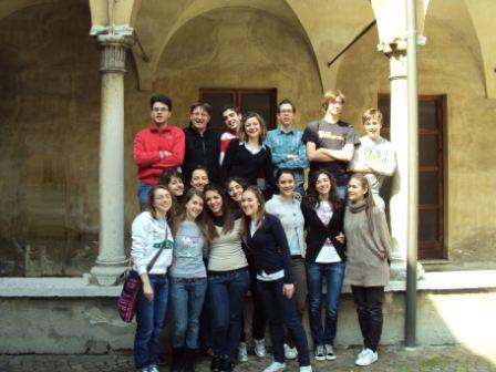 Foto di gruppo alunni partecipanti